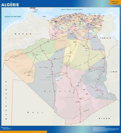 Algeria map