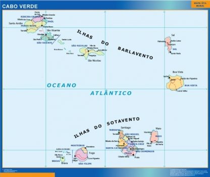 Cape Verde map