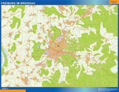 Freibug Im Breisgau map in Germany