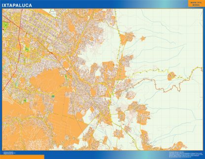 Ixtapaluca map Mexico