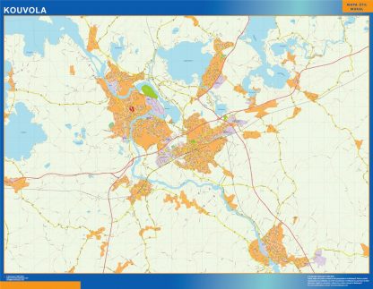 Kouvola map Finland