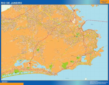 Rio de Janeiro map